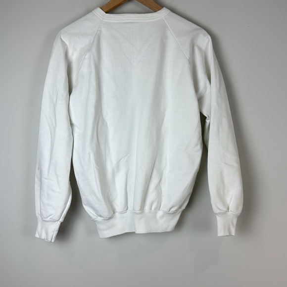 White Vintage Grise Fiord N.W.T. Graphic Men's Sweatshirt Size Medium - Picture 3 of 7